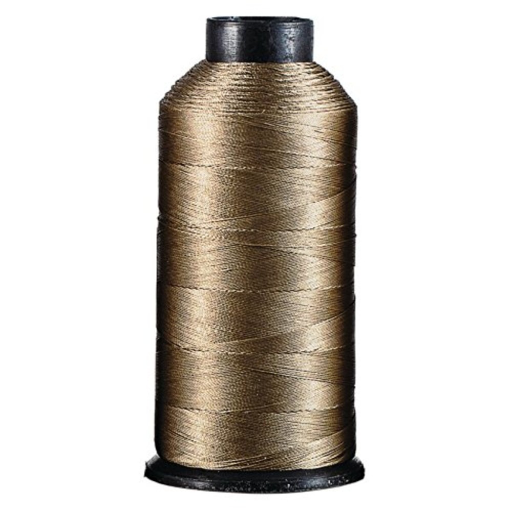 Bonded Nylon Hair Weaving Thread - Heavy Duty & Thicker String Hair Threads for Hair Extensions, Real & Synthetic Dreadlocks, Custom Wigs, Braids, 4oz-1400m/spool (Ash Blonde)