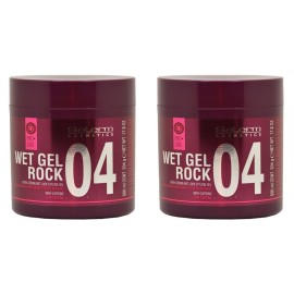 Salerm Wet Gel Rock 17.8oz / 500ml Pack of 2