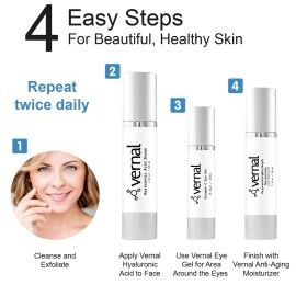 Vernal All-in-One Anti Aging Moisturizer - Infused Wrinkle Smoothing Cream | Get Smoother, Firmer Luminous Looking Skin Without Injections or Fillers | Best Anti Wrinkle Cream That Really Works Vernal All-in-One Anti Aging Moisturizer - Infused Wrinkle Smoothing Cream | Get Smoother, Firmer Luminous Looking Skin Without Injections or Fillers | Best Anti Wrinkle Cream That Really Works
