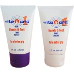 Tite Grip I and Tite Grip II for hands and feet that sweat
