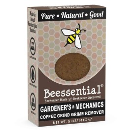 Beessential All Natural Mechanic & Gardner Small Batch Bar Soap - Great for Men, Women, and Teens- Paraben Free - Made in the USA - 5 Oz.