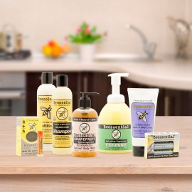 Beessential All Natural Mechanic & Gardner Small Batch Bar Soap - Great for Men, Women, and Teens- Paraben Free - Made in the USA - 5 Oz.