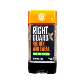 Right Guard Total Defense Anti-Perspirant Deodorant Power Gel Fresh Blast 4 oz (Pack of 4) Right Guard Total Defense Anti-Perspirant Deodorant Power Gel Fresh Blast 4 oz (Pack of 4)