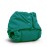Kanga Care Rumparooz Double Leg Gusset Reusable Cloth Diaper Cover Newborn Snap | Peacock 4-15 lbs