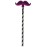 NPW Glitter Moustache Topper and Pencil, Pink (NP6780)