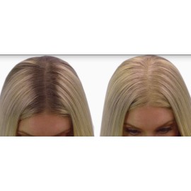 Ambiance Natural Dry Shampoo Powder Refill for Dark Hair - Non Aerosol Travel Size Brunette Tinted Shampoo - Non Toxic, Benzene Free - Volumizing, Refreshes Oily Hair & Covers Roots Between Colorings