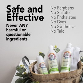 Good For You Girls Natural Body Wash with Aloe, Avocado & Jojoba Oils,Shower Gel Body Wash for Girls to Adults, Vegan and Paraben Free, Honeydew Scent (8 Fl oz)