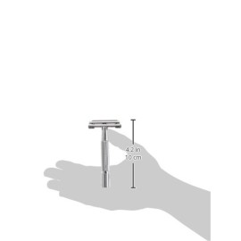 Butterfly Open Double Edge Safety Razor with Mid Aluminum Membrane Butterfly Open Double Edge Safety Razor with Mid Aluminum Membrane