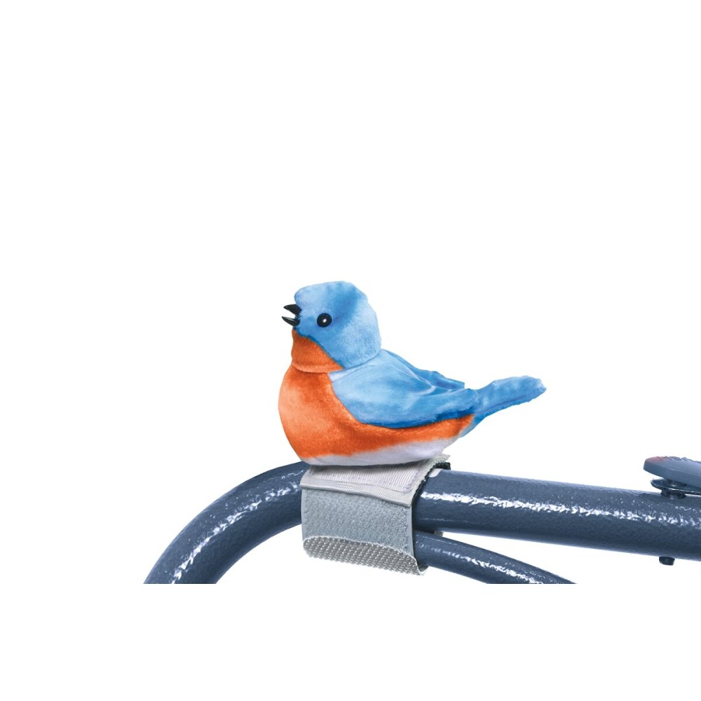 Joy For All Ageless Innovation Companion Pet for Seniors - Walker Squawker - Lifelike Animatronic Bird - Interactive Chirping - Walker Accessories - Therapy Toys for Alzheimers & Dementia - Bluebird