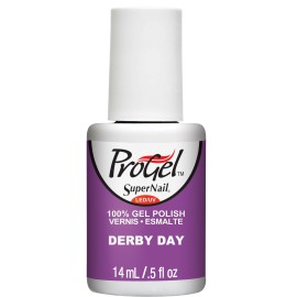 Supernail Progel Nail Lacquer, Derby Day, 0.5 Fluid Ounce