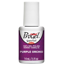 Supernail Progel Nail Lacquer, Purple Orchid, 0.5 Fluid Ounce