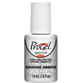 Supernail Progel Nail Lacquer, Shining Armor, 0.5 Fluid Ounce