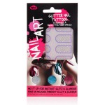 Kole Striped Nail Art Glitter Tattoos Kit, 1 Ounce