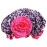 Kella Milla Stylish Satin Shower Cap - Pink Leopard