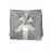 MEG ORIGINAL Charcoal Grey Minky Dot Baby Blanket 397