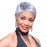 Foxy Silver Synthetic Wig - Mary-F4/27