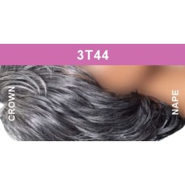 Foxy Silver Synthetic Wig - Edna-3T44