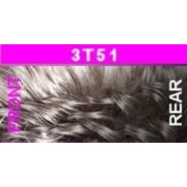 Foxy Silver Synthetic Wig - Edna-3T51