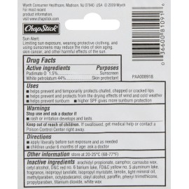 ChapStick Classic, Skin Protectant Flavored Lip Balm Tube, 3 Count (Pack of 1) ChapStick Classic, Skin Protectant Flavored Lip Balm Tube, 3 Count (Pack of 1)