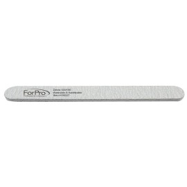 ForPro Zebra Foam Board, 120/180 Grit, Double-Sided Manicure Nail File, 7 L x .75 W 50-Count