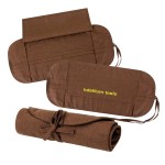 Bdellium Tools Professional Makeup Brush Pink Bambu Series - Roll-Up Pouch