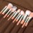 Bdellium Tools Professional Makeup Brush Pink Bambu Series - Roll-Up Pouch