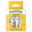 Badger Classic Organic Lip Balm Set - Yellow Box, Light Silky Long Lasting Lip Moisturizer Gift Set, All Natural Lip Balm Variety Pack Lip Set (Tangerine, Lavender Orange, Vanilla, Grapefruit), 4 pack