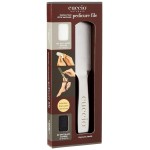 Cuccio Naturale Reusable Stainless Steel Pedicure File Kit with 30 Extra Refills - Professional Foot Care Tool for Smooth, Callus-Free Feet - Durable, Hygienic Design