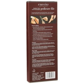 Cuccio Naturale Reusable Stainless Steel Pedicure File Kit with 30 Extra Refills - Professional Foot Care Tool for Smooth, Callus-Free Feet - Durable, Hygienic Design Cuccio Naturale Reusable Stainless Steel Pedicure File Kit with 30 Extra Refills - Professional Foot Care Tool for Smooth, Callus-Free Feet - Durable, Hygienic Design