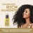 RICH Pure Luxury Silk Oil Serum with Organic Jojoba & Sweet Almond Oil for All Hair Types - Moisturizing & Smoothing - Protects Hair from Styling & Coloring Damages, Prevents Frizz & Breakage - 2 Oz