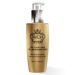 RICH Pure Luxury Curl Defining Cream for Curly & Wavy Hair - Controls Frizz and Add Natural Bounces - Enrich with Argan Oil, Coconut Oil & Hydrolyzed Wheat Protein - 4.05 Oz.