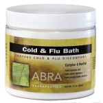 Abra Therapeutics Cold and Flu Bath, Camphor & Menthol, 17 oz (482 g)
