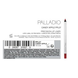Palladio Precision Lip Liner, Candy Apple