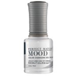 LeChat Perfect Match Mood Gel Polish, Moonlit Eclipse, Frost Finish, Changes with Temperature, Long Lasting Shine, 0.5 Fl Oz