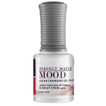 LECHAT Perfect Match Mood Gel Polish, Scarlet Stars, 0.5 Fl Oz (MPMG13)