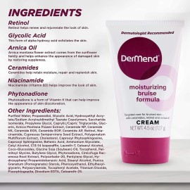 Dermend Moisturizing Bruise Formula Cream, 4.50 oz., Pack of 3