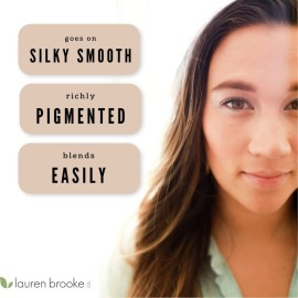 Lauren Brooke Cosmetiques Cream Eyeshadow | Natural Organic Eye Makeup, Richly Pigmented, Dahlia (Shimmer) Lauren Brooke Cosmetiques Cream Eyeshadow | Natural Organic Eye Makeup, Richly Pigmented, Dahlia (Shimmer)