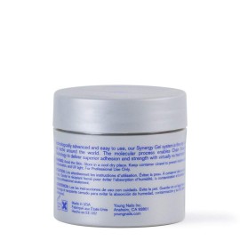 Young Nails Synergy Gel System, Foundation Gel - Builder Gel Base Coat, Superior Adhesion & Strength, Hard Gel Base Coat - Base Gel, Clear, 30g