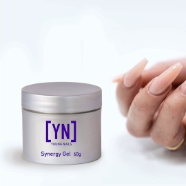 Young Nails Synergy Gel System, Building Gel - Hard Builder Gel, Superior Adhesion & Strength, Structured Nail Gel Builder - Flex Gel, Clear, 60g Young Nails Synergy Gel System, Building Gel - Hard Builder Gel, Superior Adhesion & Strength, Structured Nail Gel Builder - Flex Gel, Clear, 60g