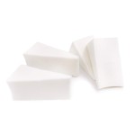 Artist\'s Choice 250 Pack Makeup Sponge Mini Applicator Wedges, Triangle Cosmetic Sponges For Foundation, Blush, Eye Shadow, Blending and Smoothing, Disposable, Latex Free