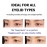 D-UP Wonder Eyelid Tape Waterproof Eyelid Stickers, 120 Pc Double Sided Adhesive, Invisible Blend Double Eyelid Lift Strips for Droopy Eyes, Japanese Instant Natural Eye Lid Eye Makeup