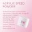 Young Nails Acrylic Powders, Cover - Created For a Flawless Consistency And Superior Adhesion - Cover Powder Begins To Set in 75 Seconds - Available in 45 gram, 85 gram, and 660 Gram Size Options