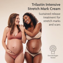 TriLASTIN SR Vit. Infused Intensive Stretch Mark & Scar Cream for Pregnancy - 5.5 Oz, Cocoa Butter Scar Treatment, Hypoallergenic & Paraben-Free - Moisturizing Lotion for Women TriLASTIN SR Vit. Infused Intensive Stretch Mark & Scar Cream for Pregnancy - 5.5 Oz, Cocoa Butter Scar Treatment, Hypoallergenic & Paraben-Free - Moisturizing Lotion for Women
