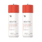DS Labs Revita Shampoo - High-Performance Hair Density Shampoo, Volumizing & Thickening, Fuller, Healthier-Looking Hair, Sulfate & Silicone Free, For Men & Women, 205mL (Pack of 2)