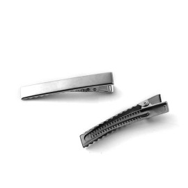 WD2U Girls 4.5 Black Dotted Grosgrain Boutique Hair Bow Alligator Clip (Ladybug Red)