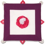 Pavilion Gift Company Lovie Baby Blanket, Grape Jelly, 13