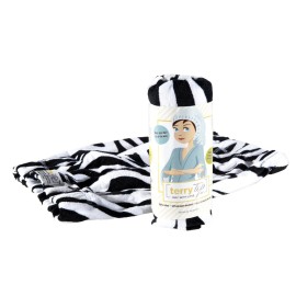 Terry Top Hair Towel, Turban. Super Absorbent 100% Terry Cotton. Keeps Hair Off Your Face. No Twist, No Harm, No Hassle. Simplify Your Morning Terry Top Hair Towel, Turban. Super Absorbent 100% Terry Cotton. Keeps Hair Off Your Face. No Twist, No Harm, No Hassle. Simplify Your Morning
