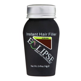 ECLIPSE Hair Fibers Auburn for Thinning Hair for Women & Men to Conceal Hair Loss in 15 Seconds - 100% Undetectable Hair Building Fibers, 15g