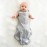 Woombie Convertible Baby Swaddling Blanket I Swaddle Converts to Arms-Free Wearable Blanket for Babies Up to 6 Months, Grey, 14-19 lbs