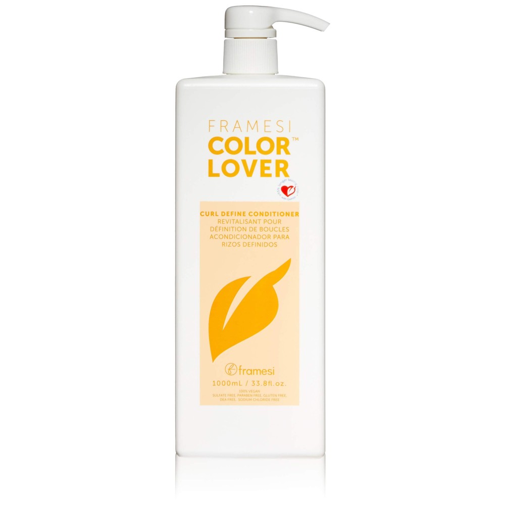 Framesi Color Lover Curl Define Conditioner, Conditioner for Curly Hair with Quinoa, Color Treated Hair Framesi Color Lover Curl Define Conditioner, Conditioner for Curly Hair with Quinoa, Color Treated Hair